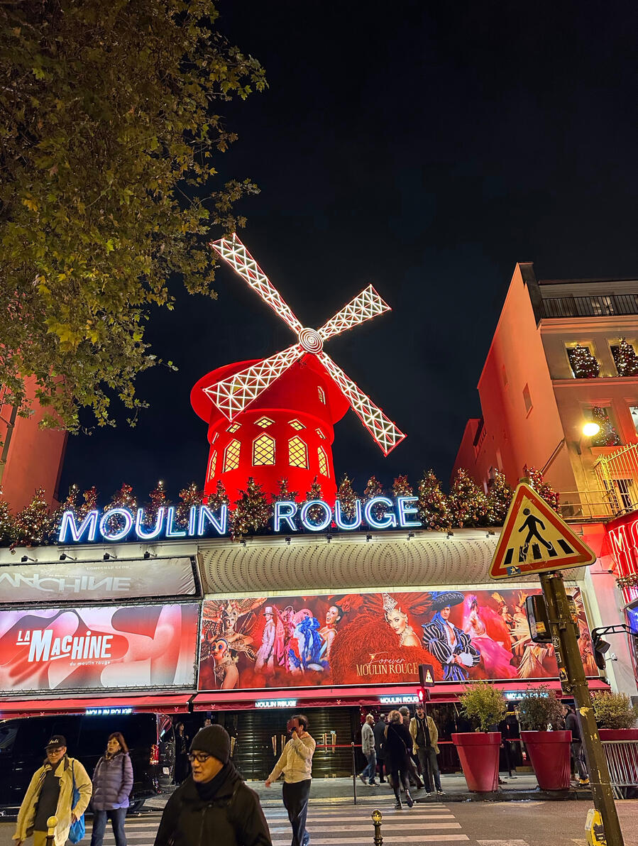 Notre-Dame-Louvre Museum Louvre Museum Paris by night
