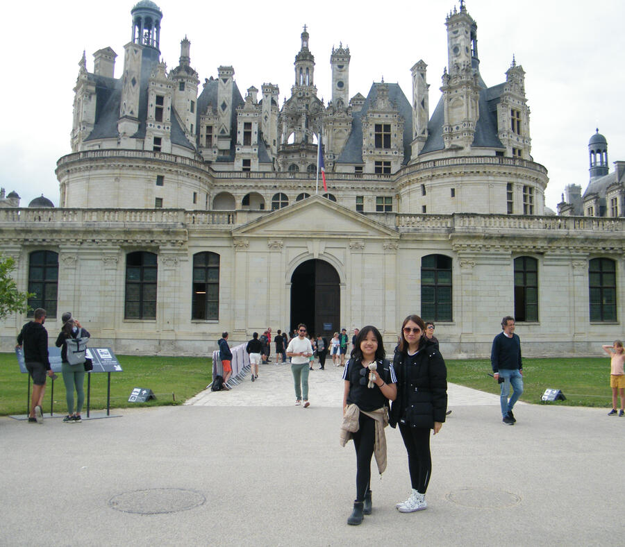 Louvre Museum Paris by night